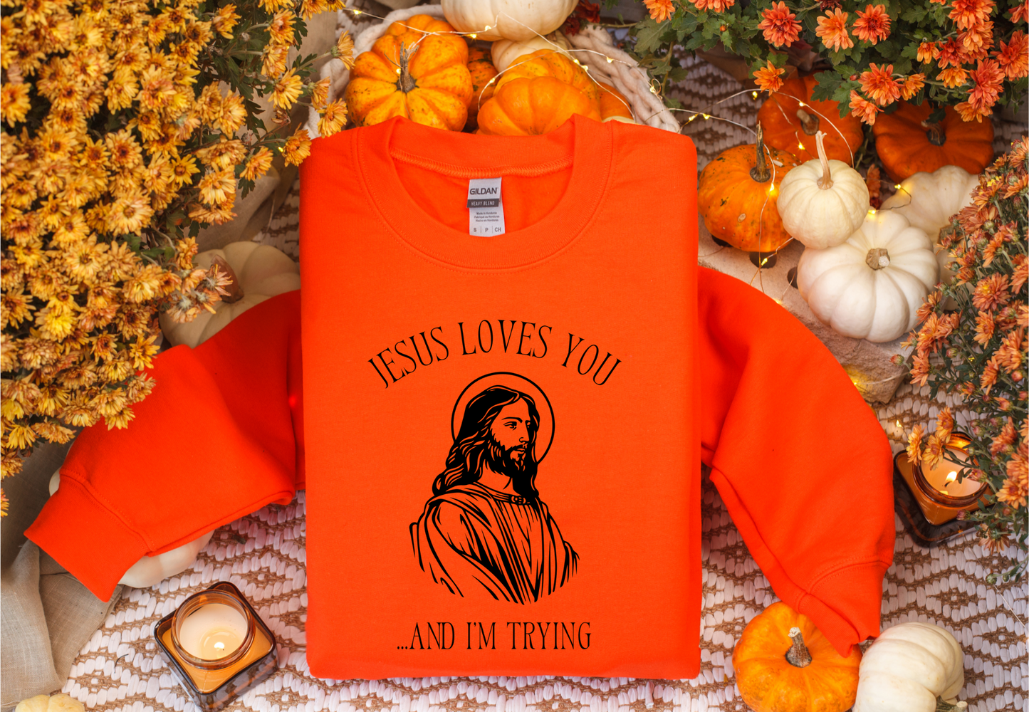 Jesus Loves You Sweatshirt