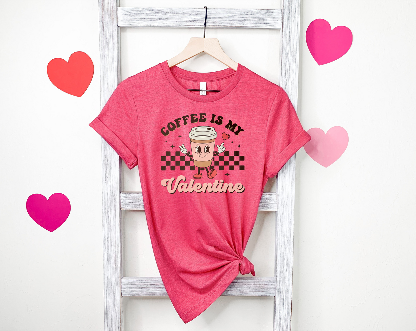 Coffee Is My Valentine T-shirt