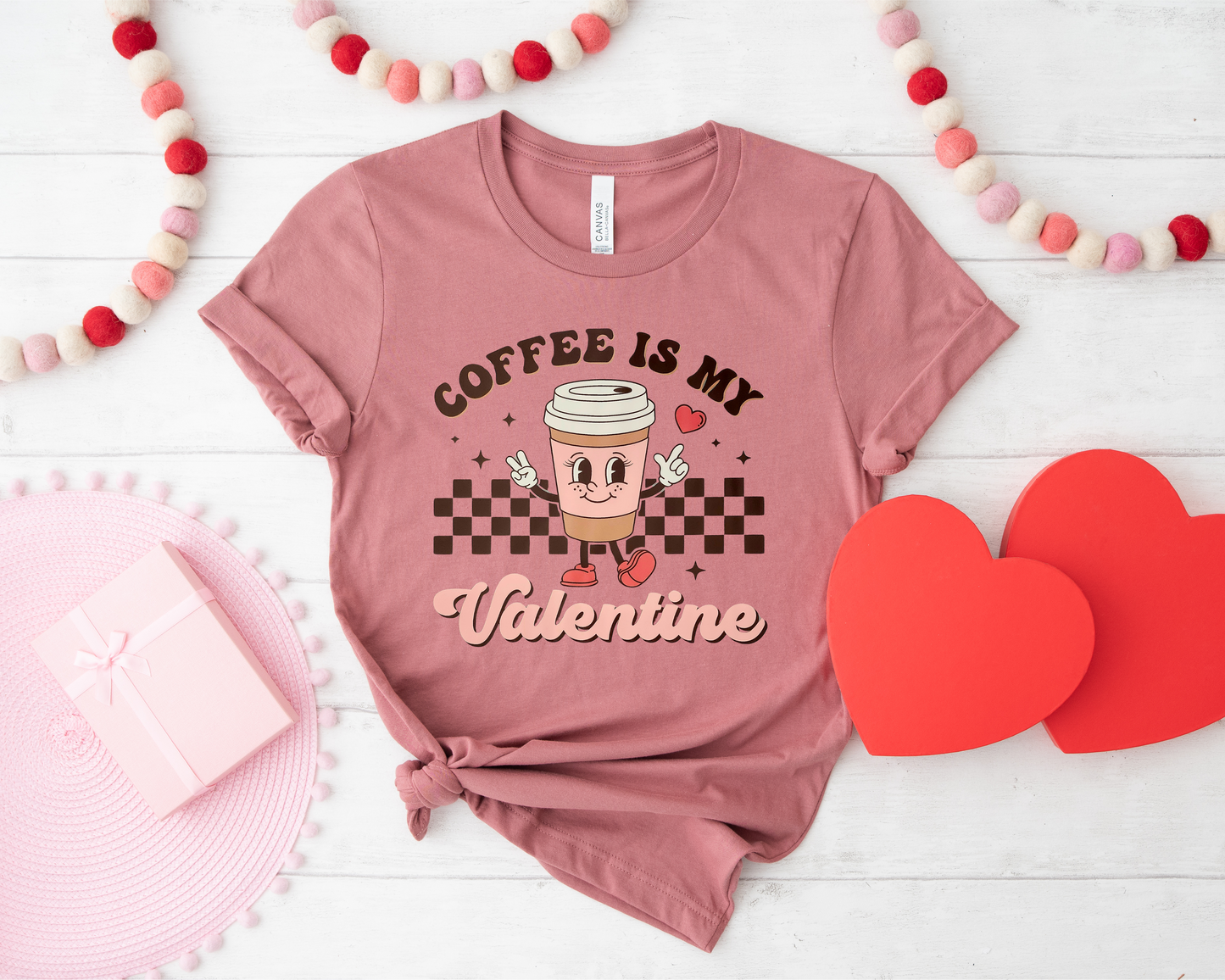 Coffee Is My Valentine T-shirt