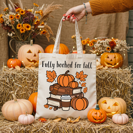 Fully Booked For Fall Tote Bag