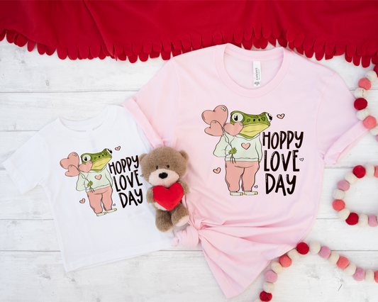 Hoppy Love Day T-shirt