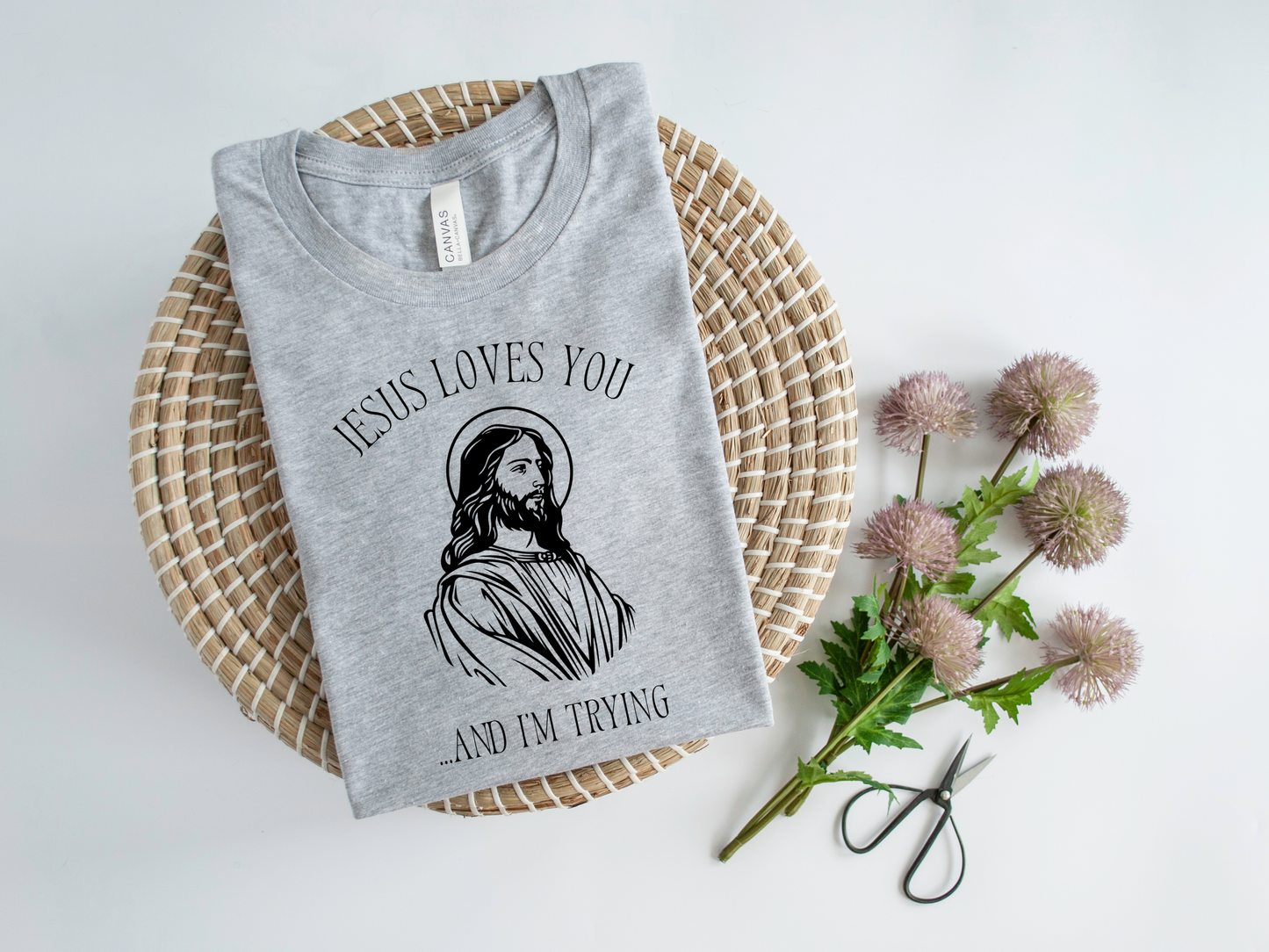 Jesus Loves You T-Shirt and Sweatshirt