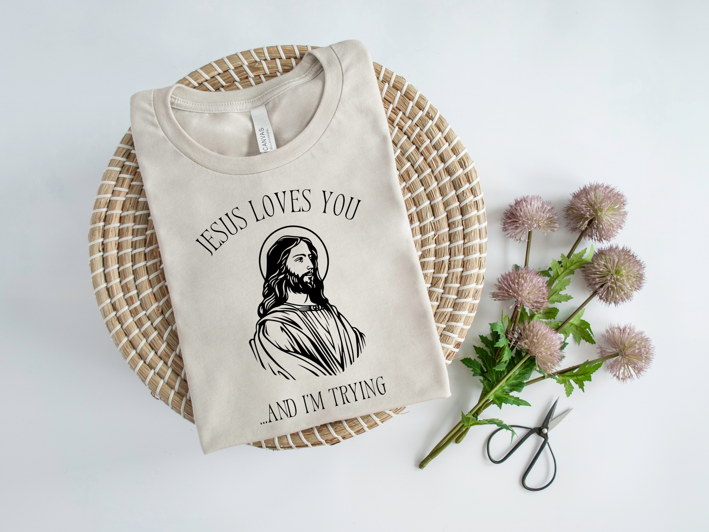 Jesus Loves You T-Shirt and Sweatshirt