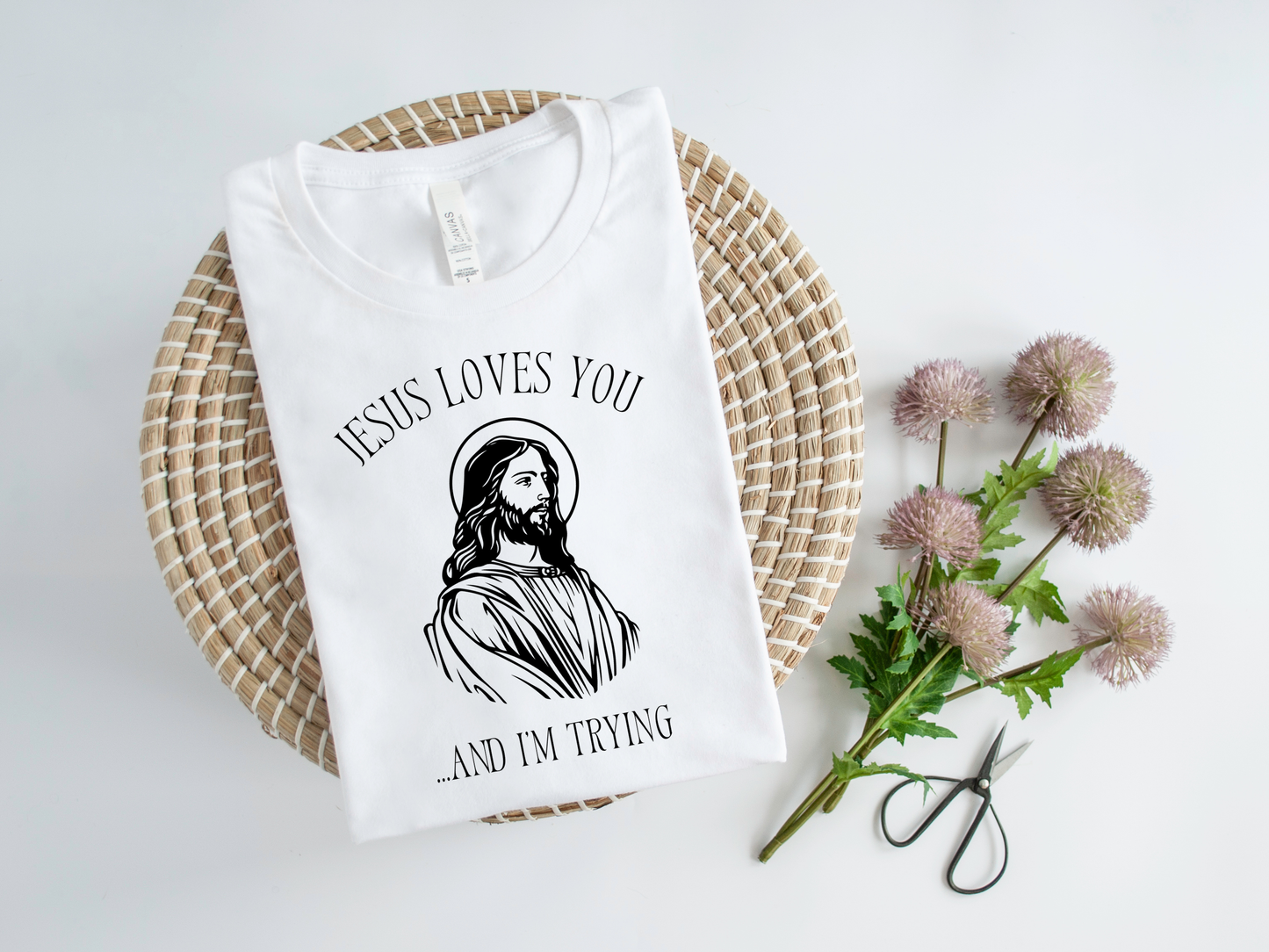 Jesus Loves You T-Shirt and Sweatshirt