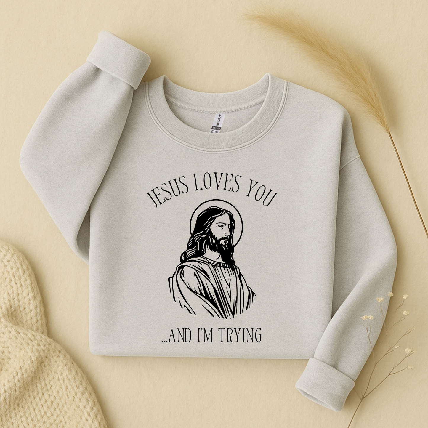 Jesus Loves You T-Shirt and Sweatshirt