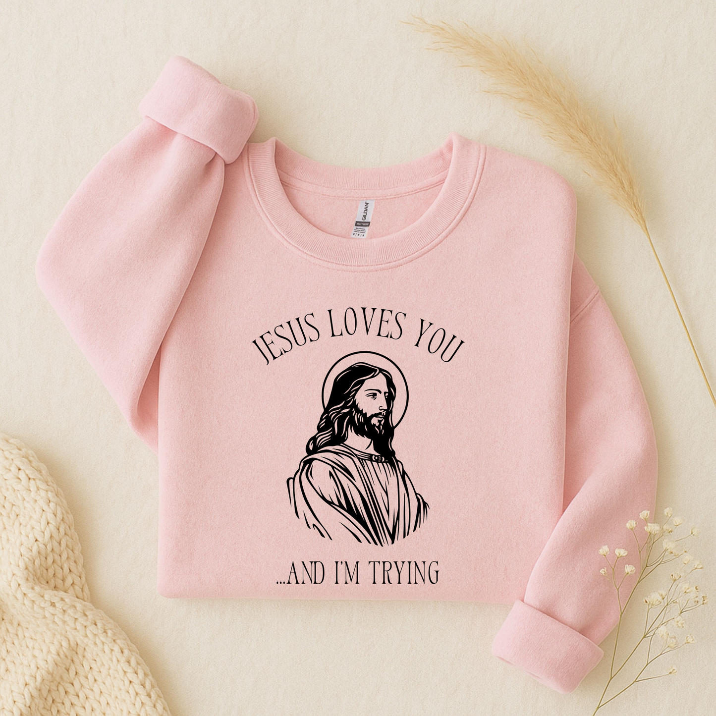 Jesus Loves You T-Shirt and Sweatshirt