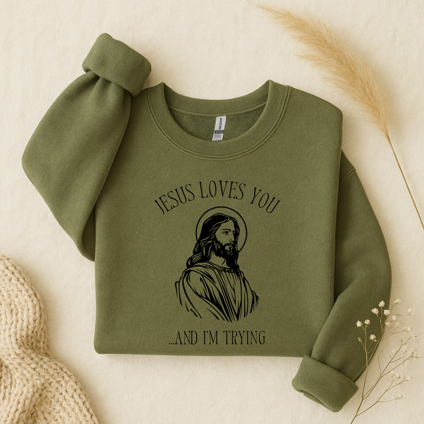 Jesus Loves You T-Shirt and Sweatshirt