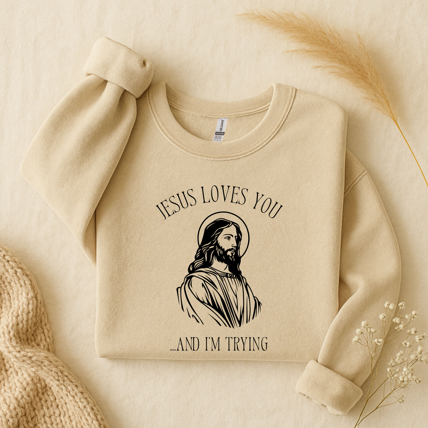 Jesus Loves You T-Shirt and Sweatshirt