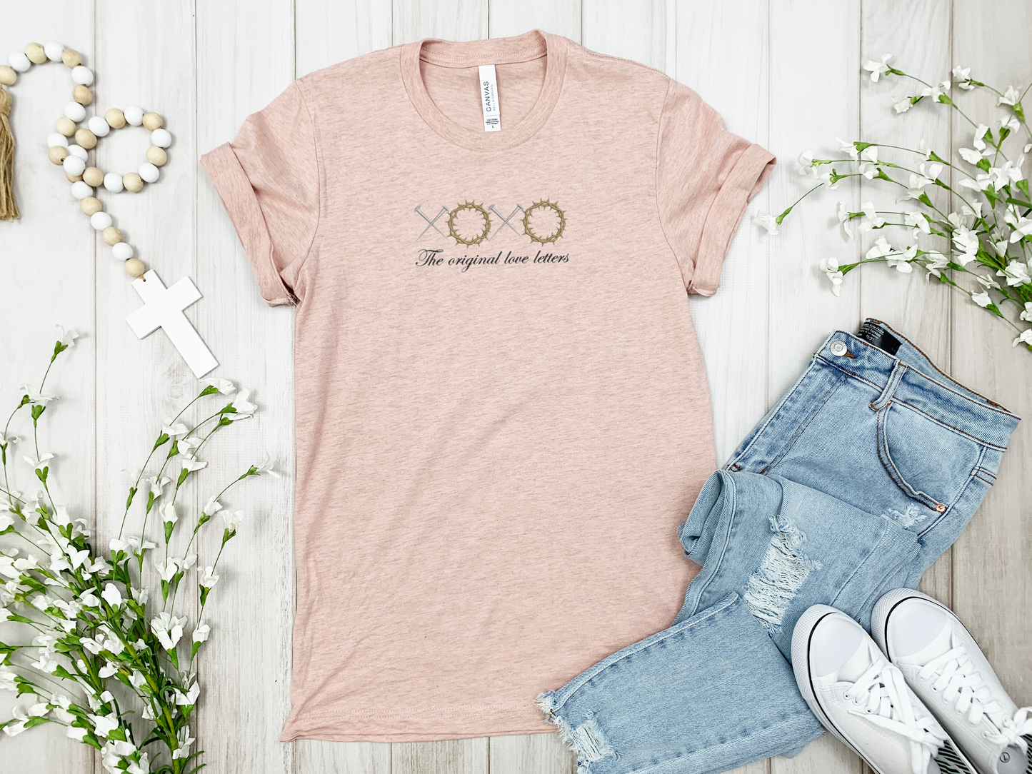 The Original Love Letters Embroidered T-shirt